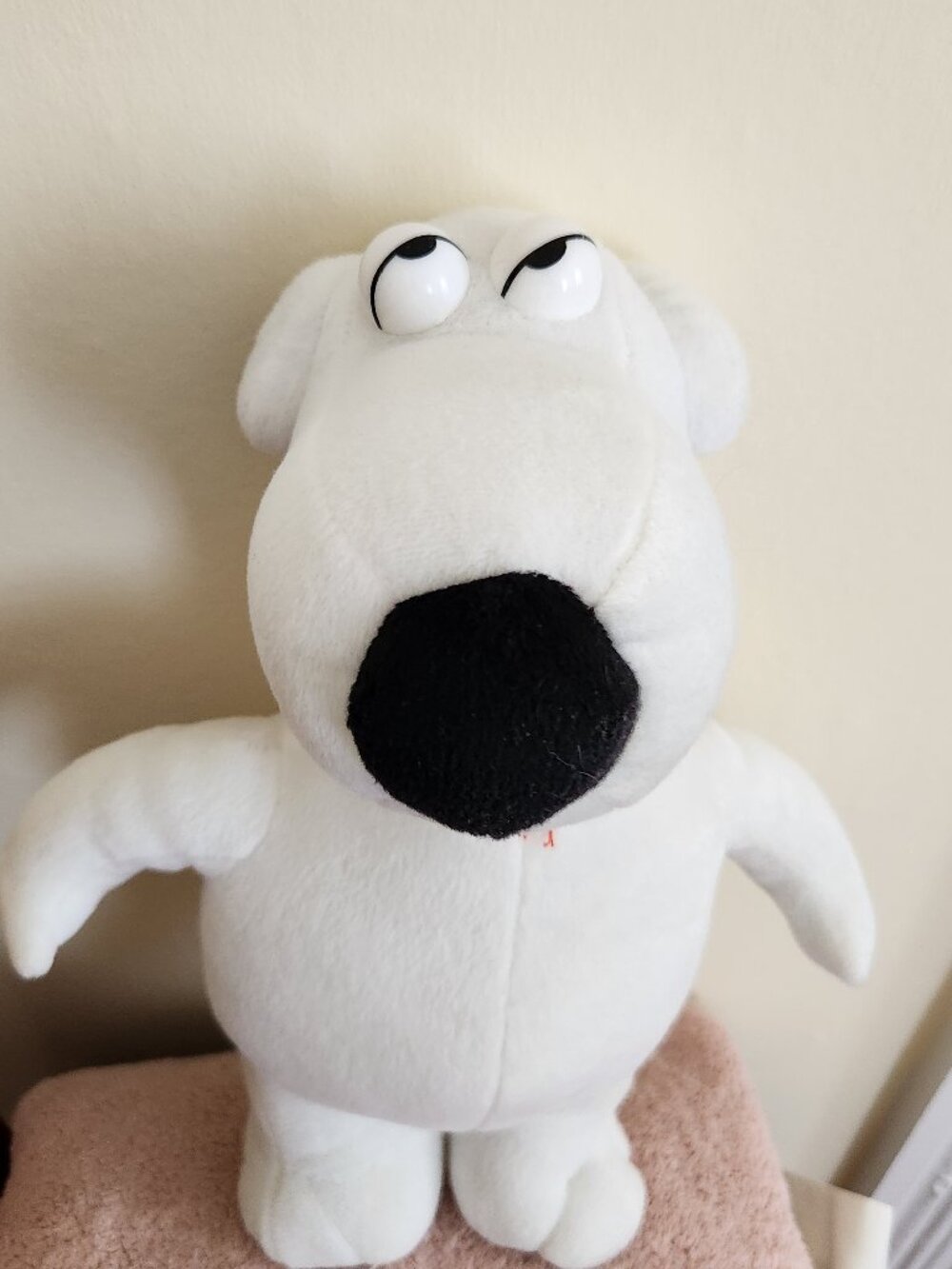 Vintage Family Guy Brian Griffin Stuffed Plush Toy Dog 14" 2005
